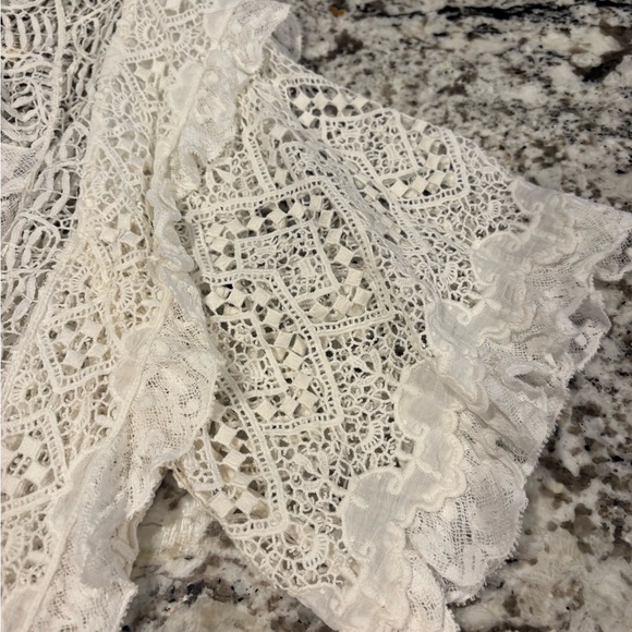 DOEN Heirloom Brielle Top in Salt/EUC/ M but FITS A SMALL BEST - Picture 6 of 16